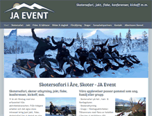 Tablet Screenshot of jaevent.se